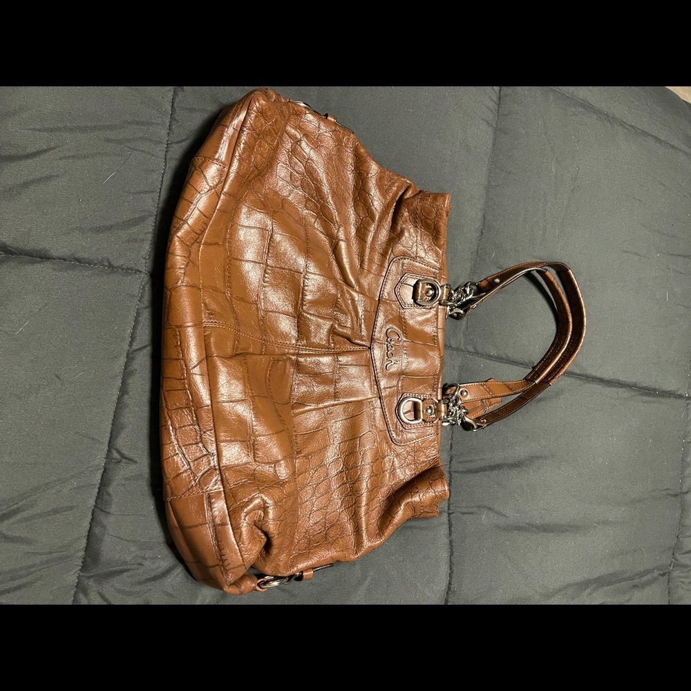 Gently used Coach pocketbook